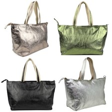 ITALY ★ METALLIC ECHT LEDER