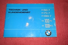 Betriebsanleitung Bedienungsanleitung BMW Technik und Kundendienst VIII-1976