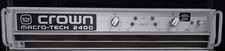 Crown macro tech 2400 - tech,