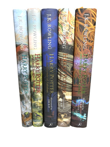 Harry potter illustrated - illustrated, jim