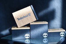 Timberland Schuhe Werbeaufsteller massiv Werbeartikel Schaufenster Preisschilder