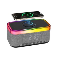 LED Radiowecker Funkuhr Bluetooth 5.3 Lautsprecher Digital Wecker Alarm Kinder