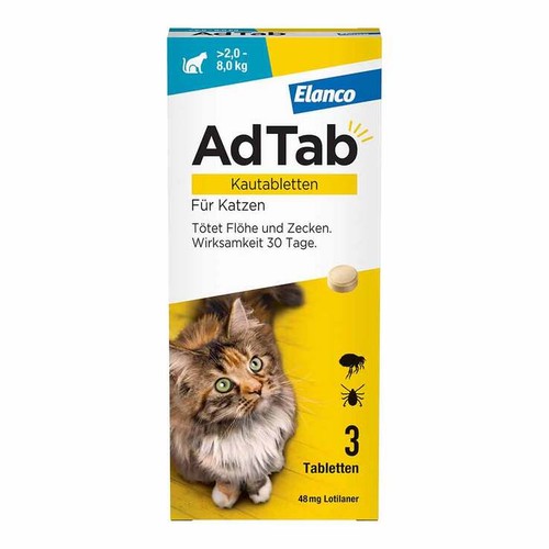 Adtab kautabletten für katzen - kautabletten,