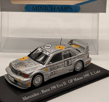 Modellautos 1:43 Minichamps Mercedes-Benz 190 Evo2 GP Macau 1992 E.Lohr #8 OVP