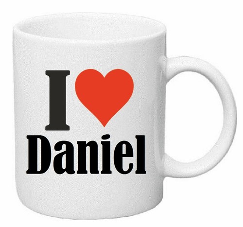 Kaffeetasse love daniel - kaffeetasse,