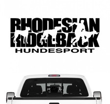 Rhodesian Ridgeback Hundesport