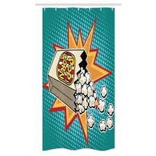 Kino Schmaler Duschvorhang