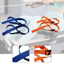 2x Rudergerät Füße Riemen Einstellbare Ersatz Mehrzweck Home Gym Oxford Tuch
