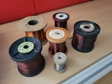 Kupferdraht verschiedene Rollen Spulen Metalldraht Aluminium Kupfer