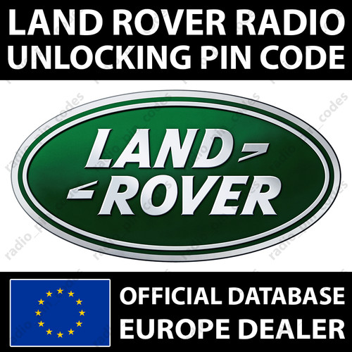 Land rover radio pin code - land,