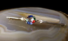 Antike Stabbrosche 835 Silber