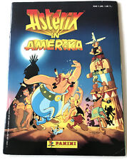 Asterix in Amerika (1995) Stickeralbum komplett beklebt ,Panini ,lesen