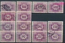 Briefmarken Österreich 1922 Mi P118-P131 gestempelt (10115458