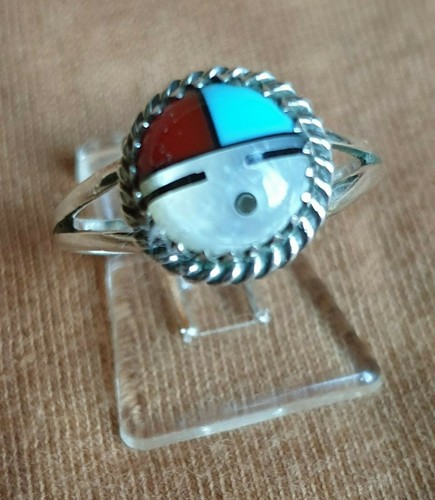 Zuni ring sunface - zuni, sunface,