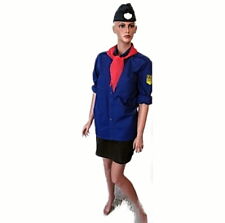 FDJ Kostüm  Frauen FDJ Hemd-Bluse NVAv Uniform Fasching Halstuch  Gr.42