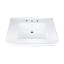 Bathroom Pedestal Sink Basin