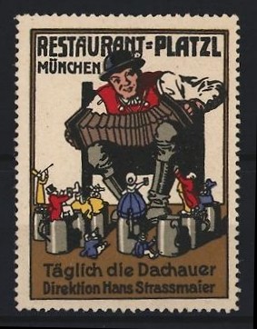 Reklamemarke münchen - reklamemarke,