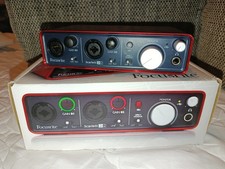 Focusrite Scarlett 2i2 USB Audio Interface – Top Zustand + OVP & CD