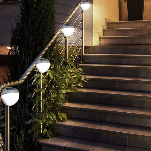 4er set led außen garten - led,