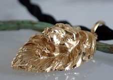 Anhänger Löwenkopf 585 Gold