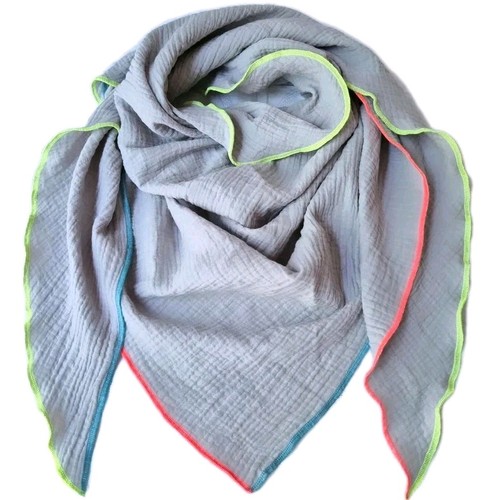 Hellgrau xxl musselin tuch - hellgrau,