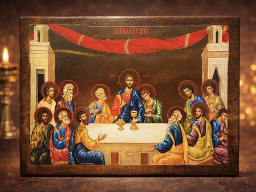 Vintage stil orthodoxe ikone - stil,
