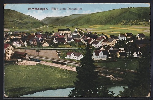 Ansichtskarte immendingen - ansichtskarte,