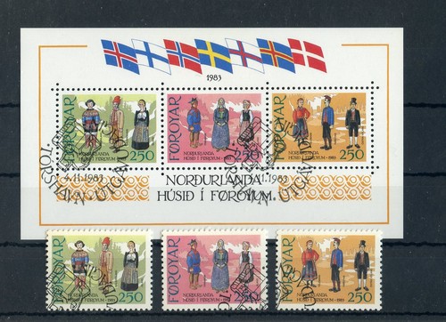 Färöer nr 90 92 - bl.1, esst