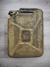 Kanister Wehrmacht 20l Benzin Kraftstoff 1944 WK2 WW2 Einheitsgelb