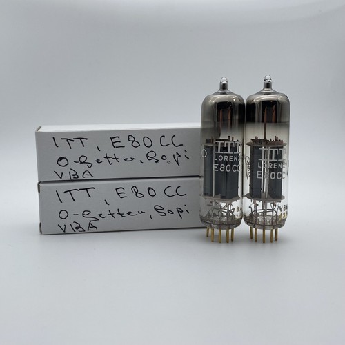 Matched pair valvo e80cc - matched,