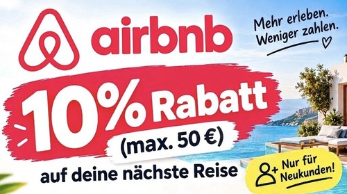 Airbnb coupon rabatt - airbnb, 10%