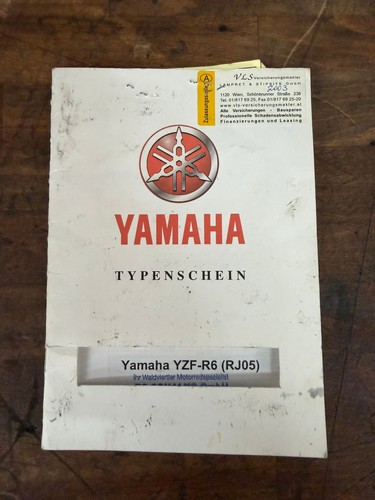 Yamaha yzf rj05 2003 - yamaha, yzf-r6
