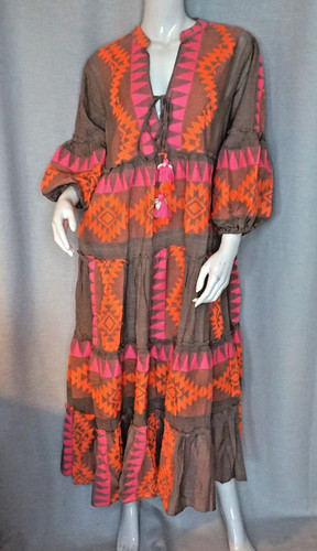 Hippie tunika kleid ibiza - hippie,