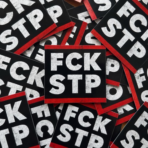 Anti pauli aufkleber - aufkleber, fußball