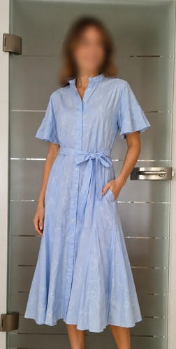 Gant damensommerkleid blau - damensommerkleid, 42