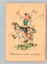 Kinder Child Enfants Rollpferd Kinderspielzeug Trommel Trompete 