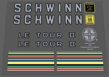 Schwinn 1977 Le Tour II Set