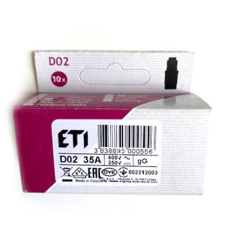 Schmelzsicherung 35a - x,