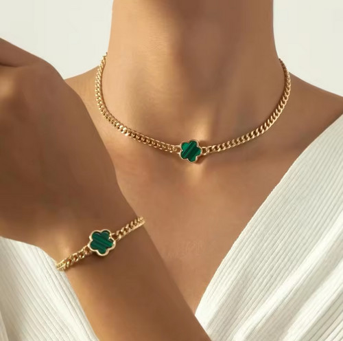 Damen halskette und armband - halskette,