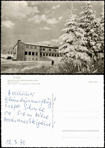 Ansichtskarte grebenhain - ansichtskarte,