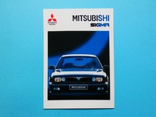 Prospekt / Katalog / Broschüre - Mitsubishi Sigma - Limousine - 03/92