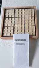 Sudoku aus Holz mit Schublade