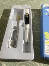 Ultraschall-Zahnreiniger, LED, 5 Modi, Zahnstein-Entfernung, Edelstahl-Set