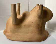 Alte Osterlamm-Form aus Ton