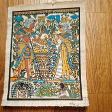 Ägyptisches Bild auf Papyrus 