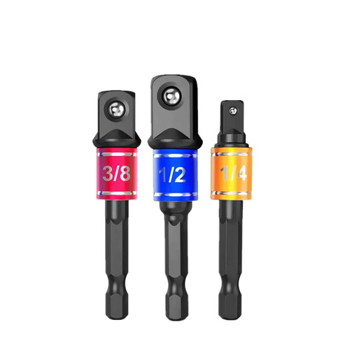 Stecknuss adapter 4 - 3x, 1/4“