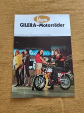 Vespa Gilera - original Motorräder Prospekt 50er Klasse Moped Selten ! -- (31)