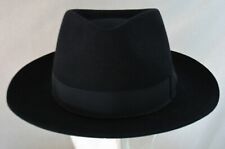 MAYSER HUTMACHER Filzhut Fedora Hut Homburger Begräbnis Opernhut Hutband Schwarz