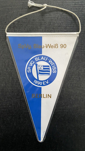 Alter wimpel spvg - wimpel, blau-weiß