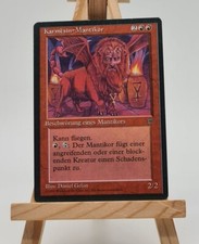 Karmesin-Mantikor Renaissance Magic Karte MTG Deutsch (Crimson Manticore)
